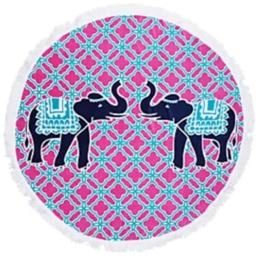 ⚡️Crown & Ivy Round Beach Towel